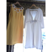 L.K. Bennett Dress Silk in Yellow