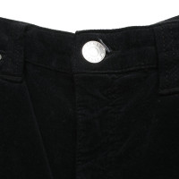 Armani Jeans Paire de Pantalon en Coton en Noir