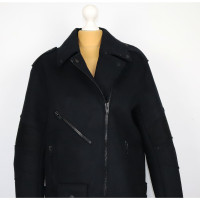 Alexander Wang Pour H&M Jacke/Mantel aus Wolle in Schwarz