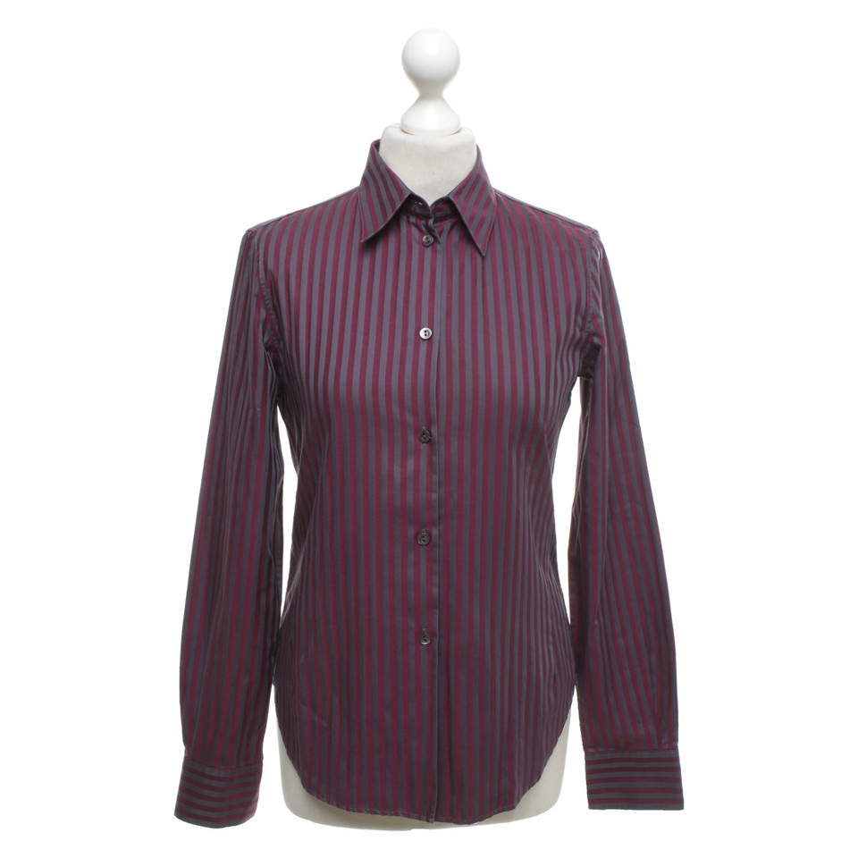 Loro Piana Shirt blouse with vertical stripes
