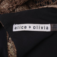 Alice + Olivia Dress with gold tip