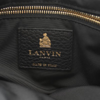 Lanvin « Sucre » dans le sac à main noir