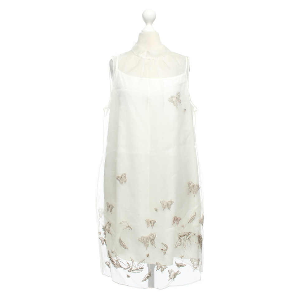 Ted Baker Seidenkleid mit Stickerei