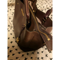 Michael Kors Tote bag Leather in Bordeaux