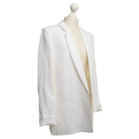 Michael Kors giacca di lino in bianco