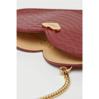H&M (Designers Collection For H&M) Handtas Leer in Rood