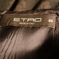 Etro Kleid aus Wolle in Braun