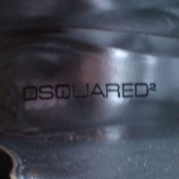 Dsquared2 stivali di pelle di brevetto