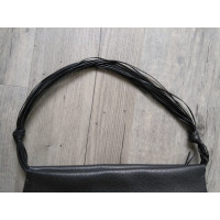 The Row Handtasche aus Leder in Schwarz
