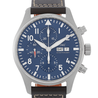 Iwc Pilot's Watch Chronograph Edition "Le Petit Prince in Pelle