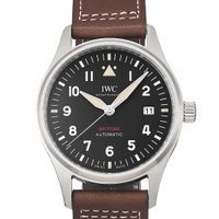 Iwc Pilot's Watch Automatic Spitfire aus Leder