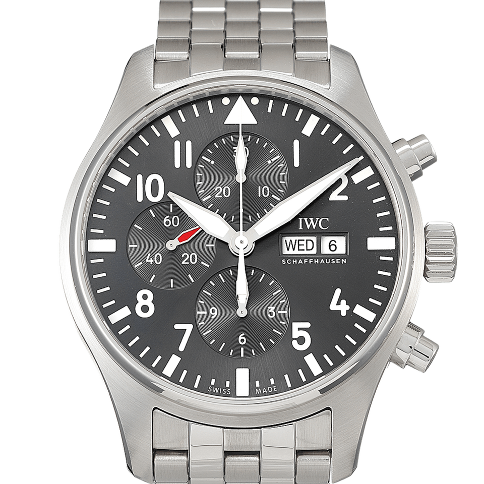 Iwc Pilot's Watch Chronograph Spitfire aus Stahl