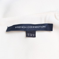 French Connection Jurk in zwart / wit