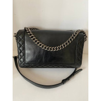 Chanel Boy Bag Leather in Black