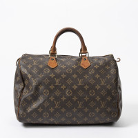 Louis Vuitton Speedy aus Canvas in Braun