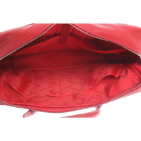 Longchamp Handbag Leather in Red