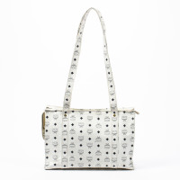 Mcm Shoulder bag Canvas in White