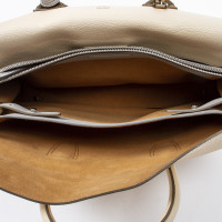 Mcm Handbag Leather in Beige