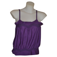 Christian Dior Top en Laine en Violet