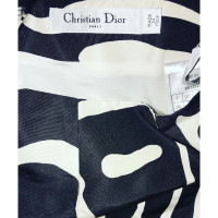 Christian Dior Rok Zijde in Zwart