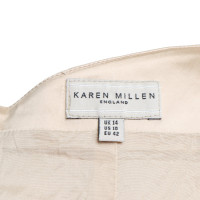 Karen Millen Bandeau-Kleid in Beige