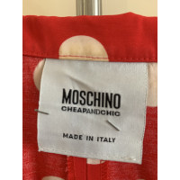 Moschino Cheap And Chic Jas/Mantel Katoen in Rood