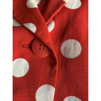 Moschino Cheap And Chic Jas/Mantel Katoen in Rood