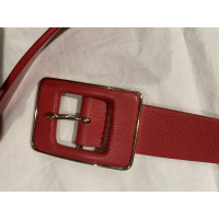Marella Gürtel aus Leder in Rot