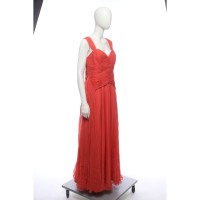 Barbara Schwarzer Kleid aus Seide in Rot