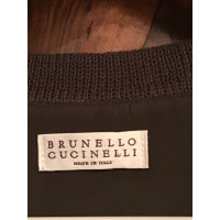 Brunello Cucinelli Top Linen in Brown