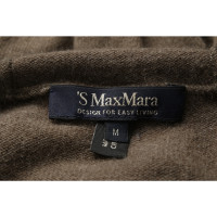 Max Mara Studio Strick aus Kaschmir in Oliv