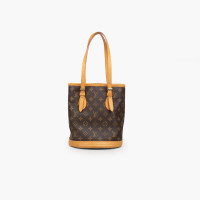 Louis Vuitton Bucket Bag 23 Leer in Bruin