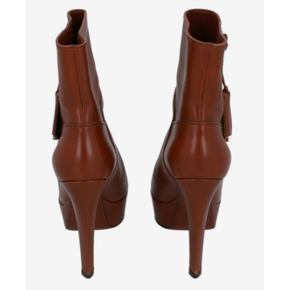 Louis Vuitton Ankle boots Leather in Brown