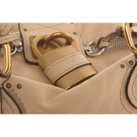 Chloé Handtasche aus Leder in Beige