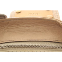 Chloé Handtasche aus Leder in Beige