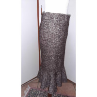 Mila Schön Concept Skirt in Brown