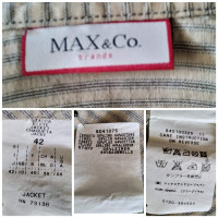Max & Co Jacket/Coat Linen in Beige