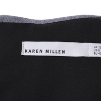 Karen Millen Vestito in nero / grigio