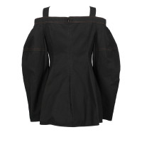 Ellery Kleid aus Baumwolle in Schwarz