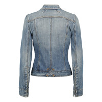 Dolce & Gabbana Jacke/Mantel aus Baumwolle in Blau