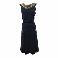Temperley London Dress Silk in Blue