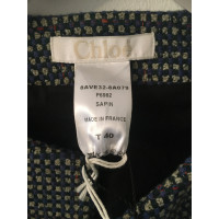 Chloé Jacket/Coat Wool in Petrol