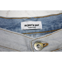 Au Jour Le Jour Shorts Jeans fabric in Blue