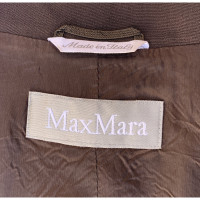 Max Mara Jas/Mantel in Bruin