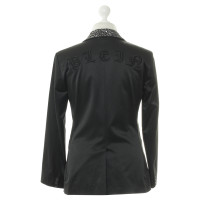 Philipp Plein Blazer mit Schmuckstein-Besatz 