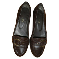 Bally Chaussons/Ballerines en Cuir en Marron