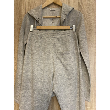 Brunello Cucinelli Jumpsuit Cashmere in Grey