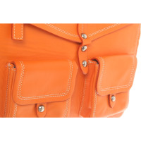 Tosca Blu Handtasche aus Leder in Orange