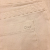 Chloé Short en Coton en Blanc
