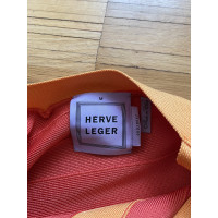 Hervé Léger Kleid in Orange